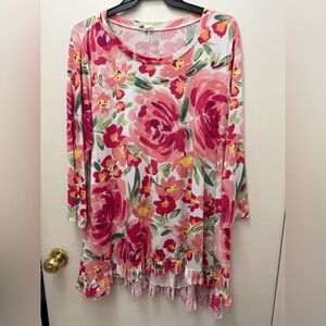 Floral Long Sleeve top